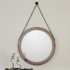 Loughlin Round Wood Mirror (07656)