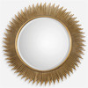 Marlo Round Gold Mirror (08137)