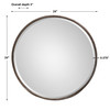 Nova Round Metal Mirror (09034)