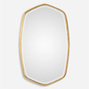 Duronia Antiqued Gold Mirror  (09382)