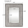 Argenton Aged Gray Rectangle Mirror (09455)