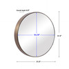 Coulson Modern Round Mirror (09617)