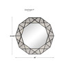 Manarola Decagon Shaped Mirror (09672)