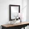 Wythe Burnished Wood Mirror (09726)
