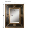Cadence Antique Gold Mirror (11173 B)