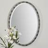 Paredes Oval Mosaic Mirror (12859)