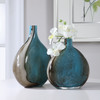 Adrie Art Glass Vases, S/2 (17741)