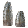 Invano Leaf Vases S/2 (18741)