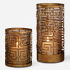 Ruhi Hurricane Candleholders, S/2 (18953)