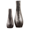 Noa Dark Nickel Vases Set/2 (18967)