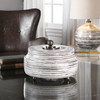 Saltillo White Ceramic Box (20157)