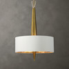 Obeliska 3 Light Gold Chandelier (21264)