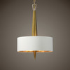Obeliska 3 Light Gold Chandelier (21264)