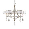 Tamworth 5 Light Silver Champagne Chandelier (21268)