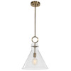 Imbuto Funnel Glass 1 Light Pendant (21548)