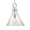 Imbuto 1 Light Glass Funnel Pendant (Uttermost)