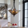 Vitalia 3 Lt Oil Rubbed Bronze Pendant (21904)