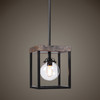 Pearsall 1 Light Industrial Mini Pendant (22183)