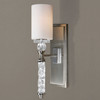 Campania 1 Light Carved Glass Sconce (22486)