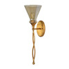 Glam 1 Light Gold Sconce (22512)
