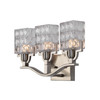 Copeman Brushed Nickel 3 Light Vanity Strip (22866)