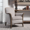 Brittoney Taupe Armchair (23369)