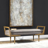 Uttermost Waylon Mid-Century Modern Bench (23388)