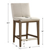Klemens Linen Counter Stool (23390)