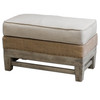 Schafer Linen Ottoman (23616)