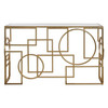 Metria Gold Console Table (24708)