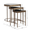 India Nesting Tables, Set/3 (24908)