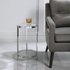 Clarence Textured Glass Accent Table (24973)