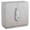 Viela Gray 2 Door Cabinet (25098)