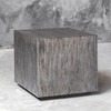 Kareem Modern Gray Side Table (25442)