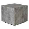 Kareem Modern Gray Side Table (25442)