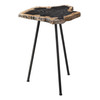 Uttermost Mircea Petrified Wood Accent Table (25461)