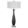 Jothan Frosted Black Table Lamp (26373)