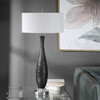 Jothan Frosted Black Table Lamp (26373)
