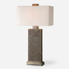 Canfield Coffee Bronze Table Lamp (26938-1)