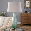 Lenado Sea Green Glass Table Lamp (27003)