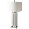 Castorano White Marble Lamp (27911-1)