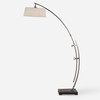 Calogero Bronze Arc Floor Lamp (28135-1)