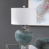 Almera Dark Teal Table Lamp (28208-1)