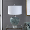 Almera Dark Teal Table Lamp (28208-1)