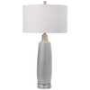 Kathleen Metallic Silver Table Lamp (28265)
