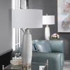 Kathleen Metallic Silver Table Lamp (28265)