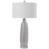 Kathleen Metallic Silver Table Lamp (28265)