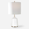 Eloise White Marble Table Lamp (28332-1)
