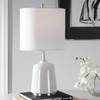 Eloise White Marble Table Lamp (28332-1)