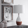 Durango Rust White Table Lamp (28339-1)